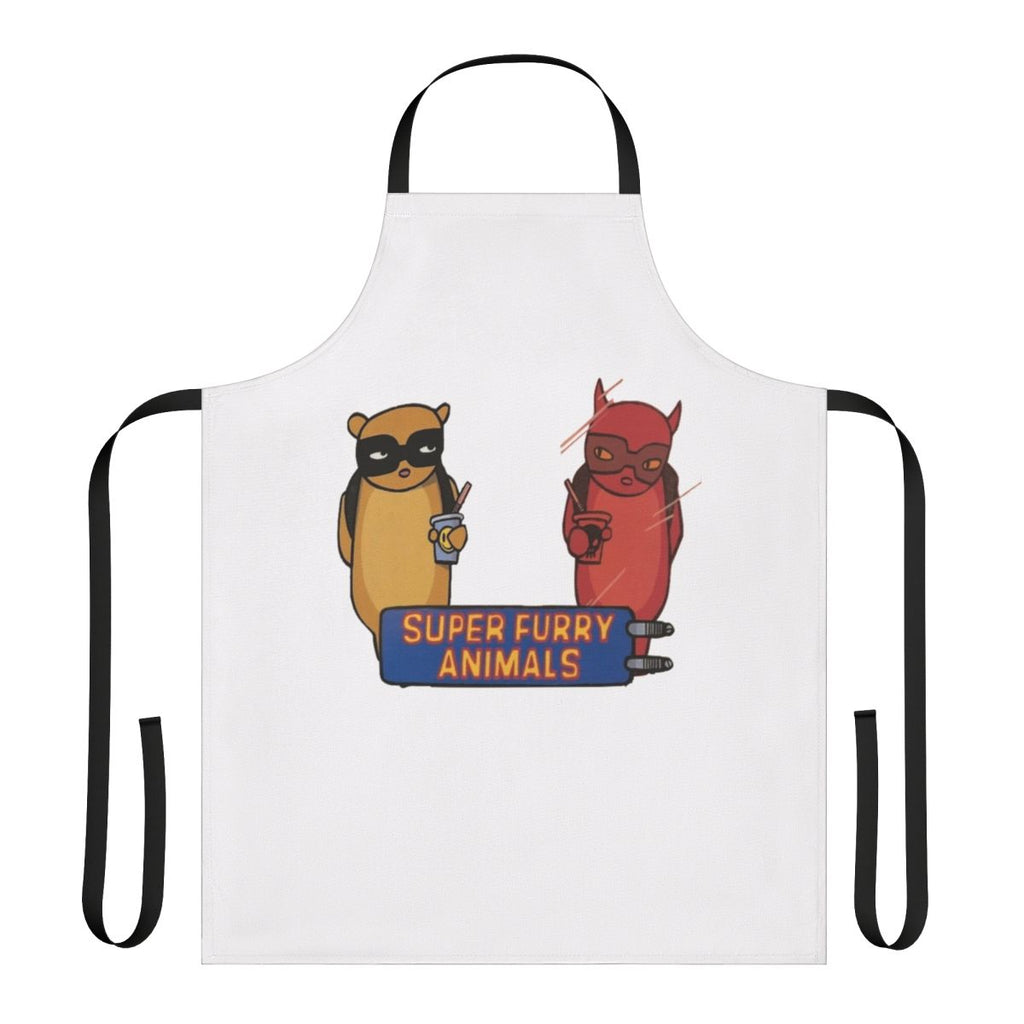 Stylish radiator apron featuring the logo of the popular Welsh alternative band, Super Furry Animals.