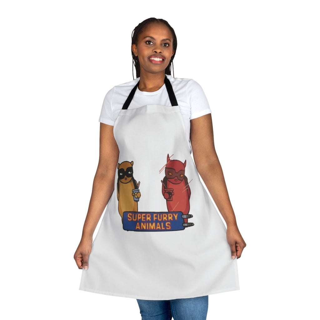 Stylish radiator apron featuring the logo of the popular Welsh alternative band, Super Furry Animals.