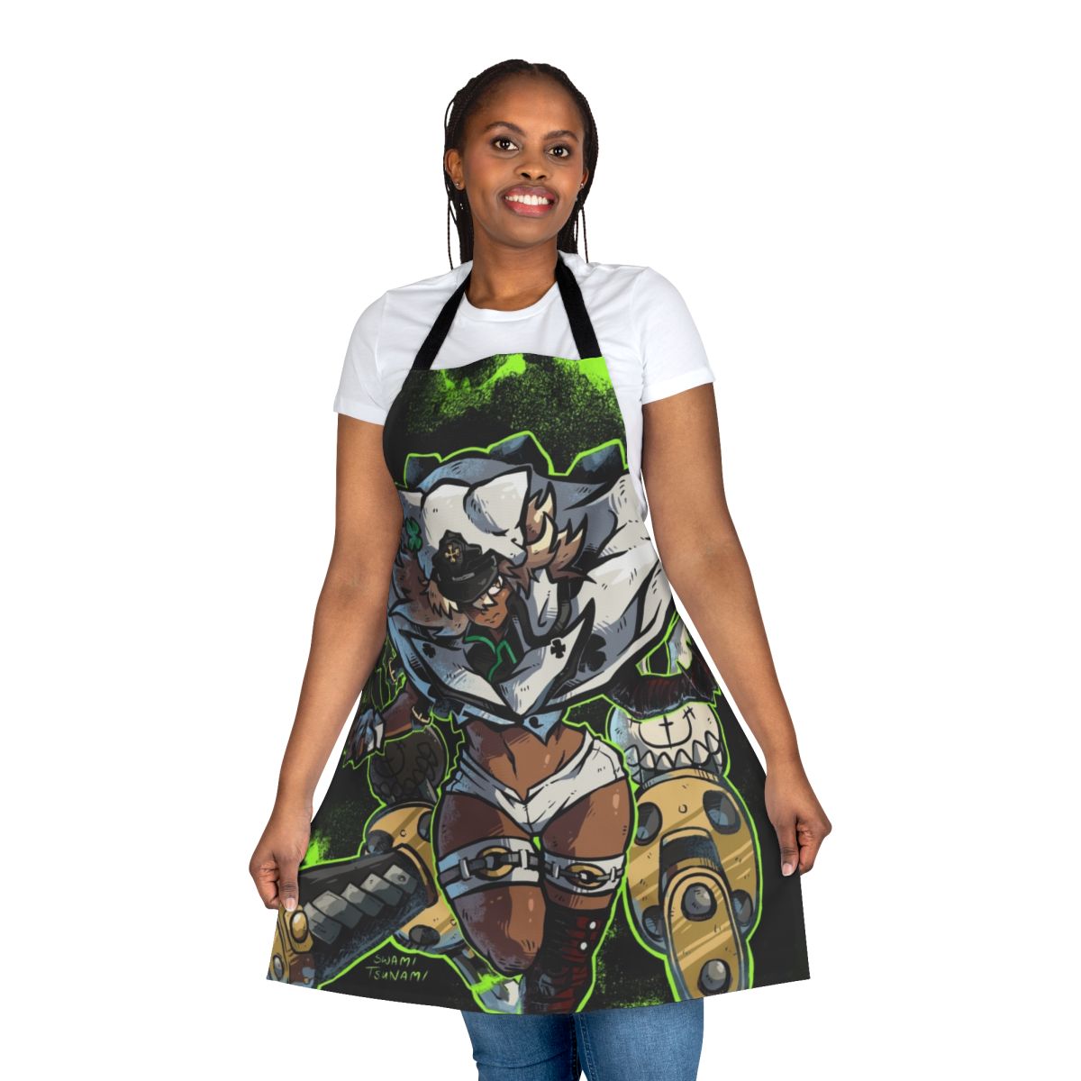 Ramlethal inspired apron for Guilty Gear Strive fans