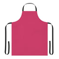 A vibrant and feminine raspberry sorbet-inspired apron with a pink aesthetic, perfect for spring cooking and baking.