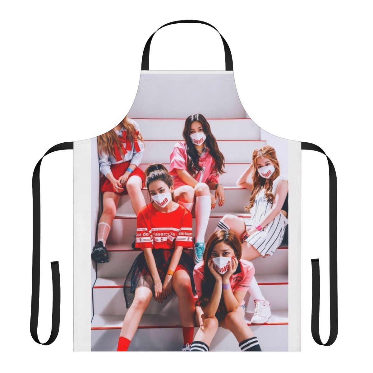 Red Velvet Dumb Dumb Era Inspired Apron