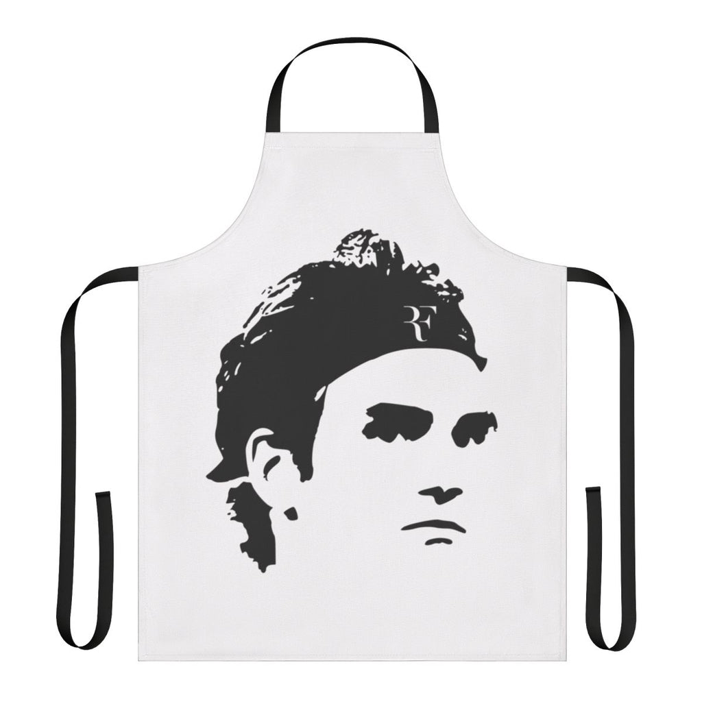 Roger Federer inspired tennis apron with RF logo
