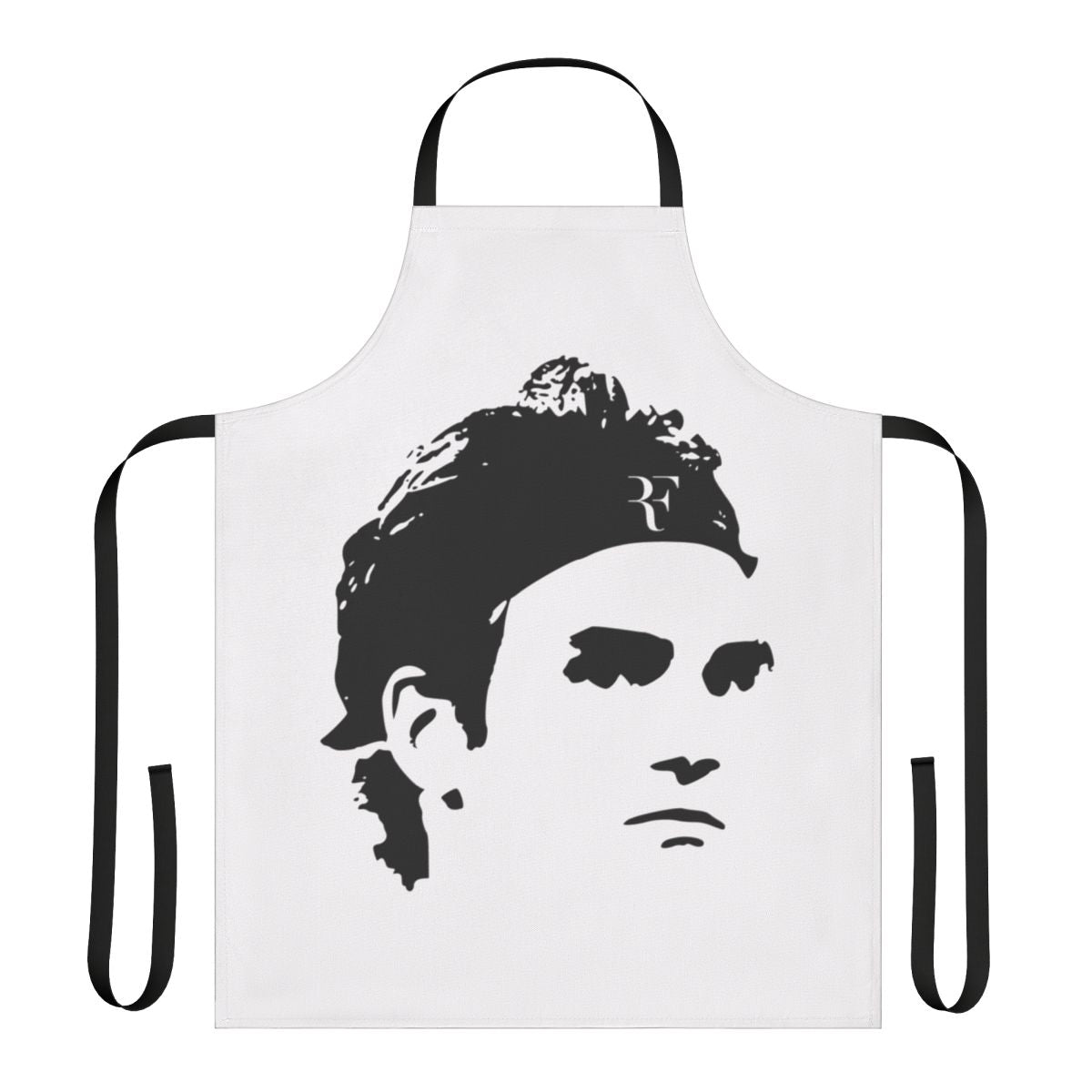 Roger Federer inspired tennis apron with RF logo