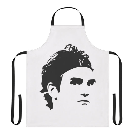 Roger Federer inspired tennis apron with RF logo