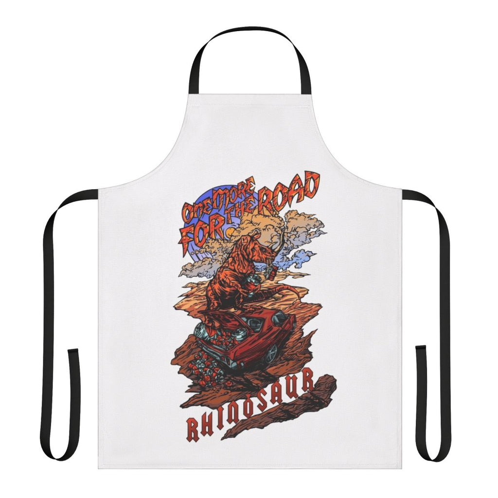 Rhinosaur band inspired apron for musicians and music lovers