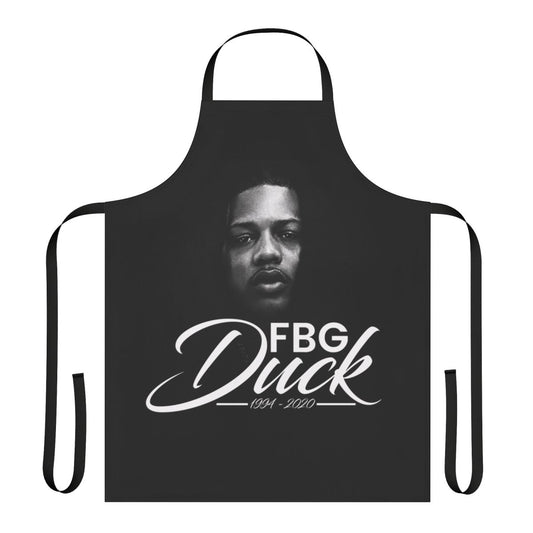 Rip FBG Duck themed apron with duck graphic