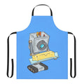 Butter Robot-Inspired Apron with Humorous Design