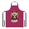 Rock and roll gambit design cooking apron for men