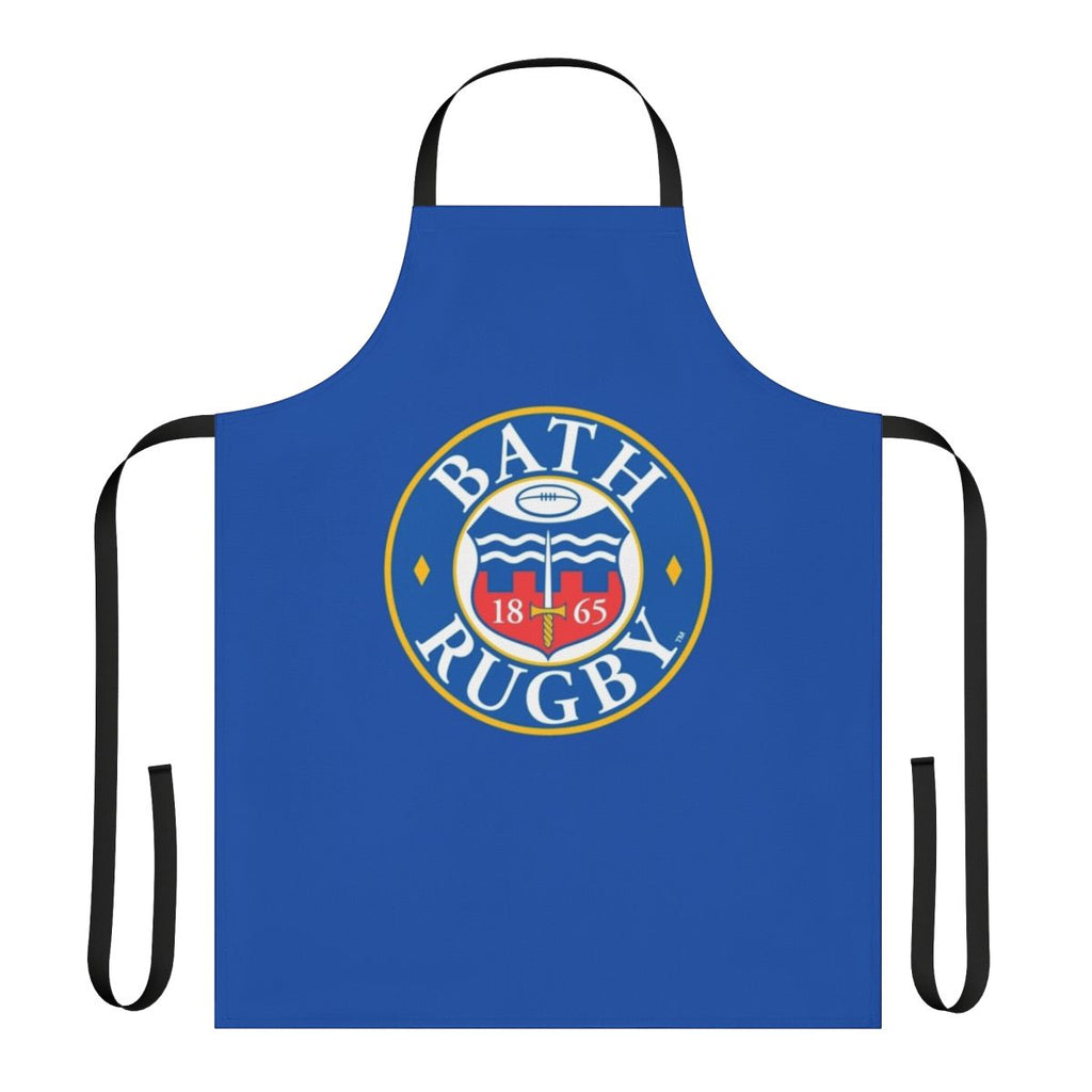 Bath Rugby team apron with logo design for rugby enthusiasts