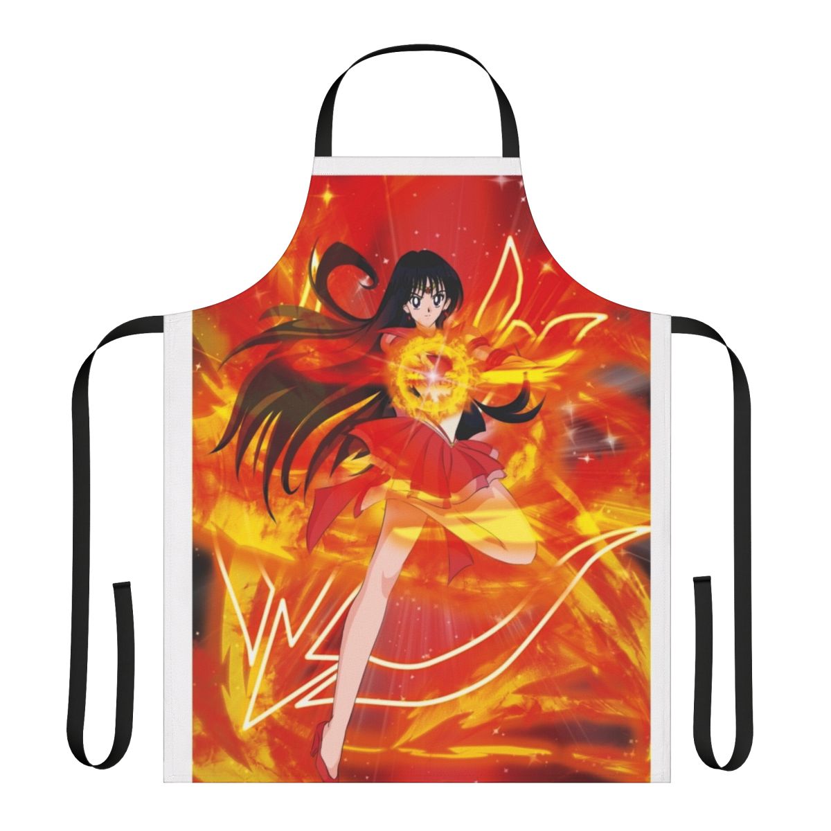 Sailor Mars Anime Apron with Distinctive Japanese Anime Design