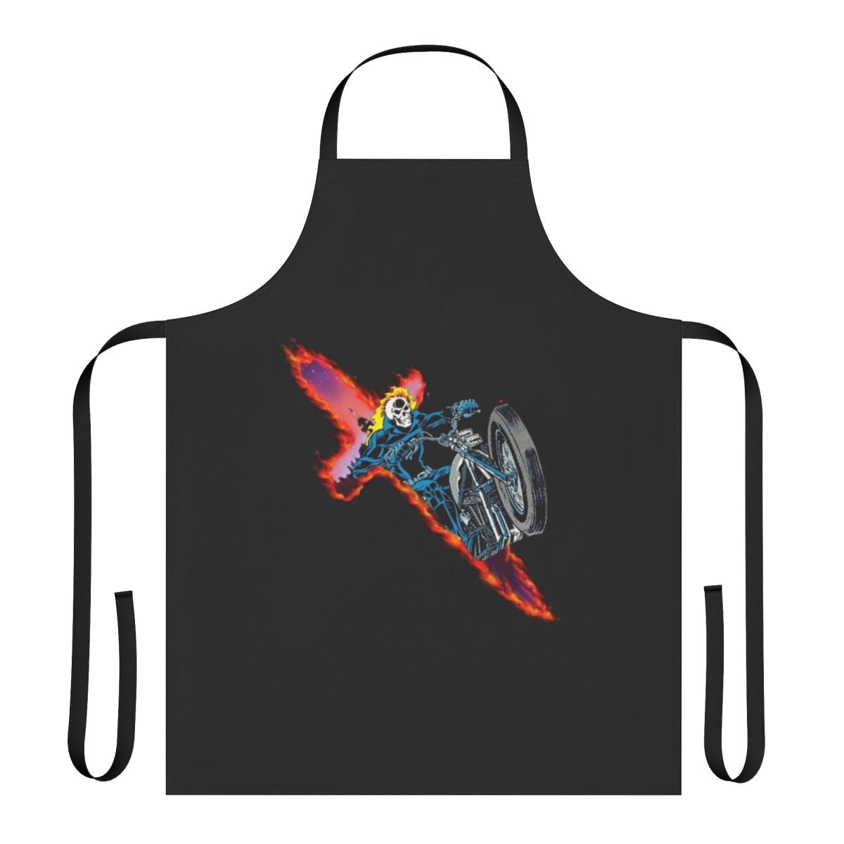 Stylish apron featuring the name and branding of singer-songwriter Saint JHN