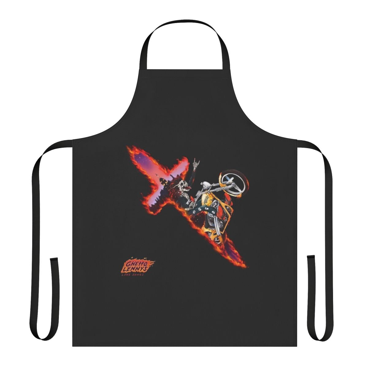 Stylish apron featuring a Saint Jhn inspired design with the 94 Bentley motif