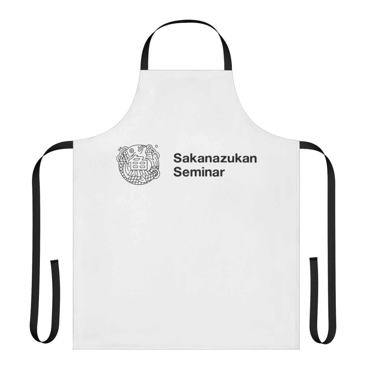 Apron featuring the Sakanazukan Seminar Sakanaction Tour logo, a must-have for Japanese music fans.