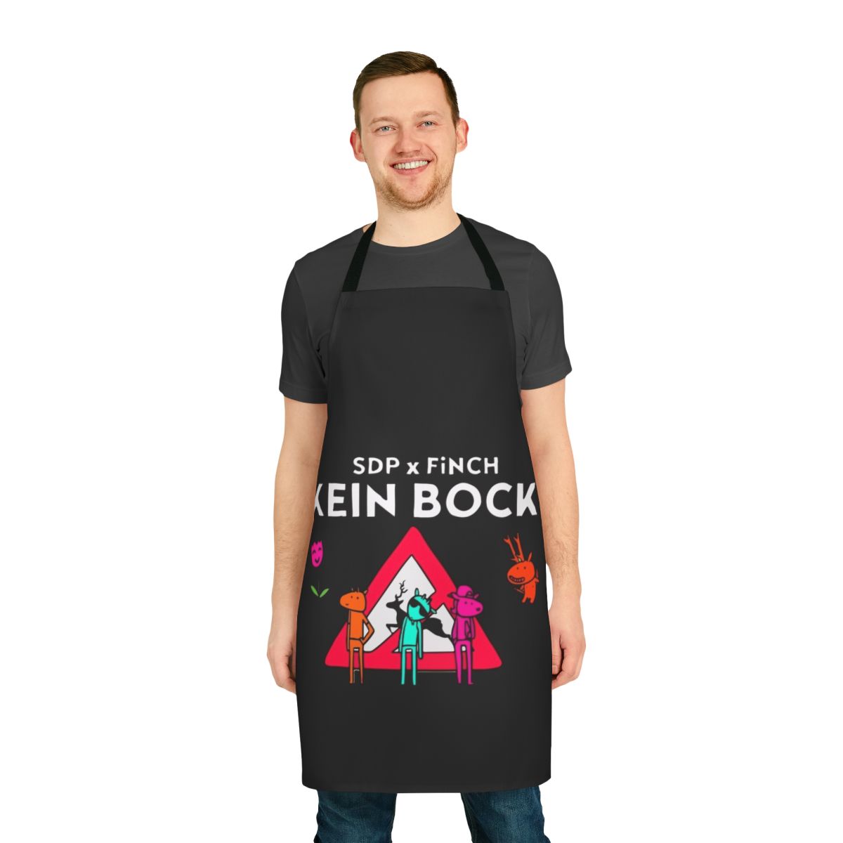SDP Band Casual Apron - Comfortable and Durable for Kitchen or Hobby Use