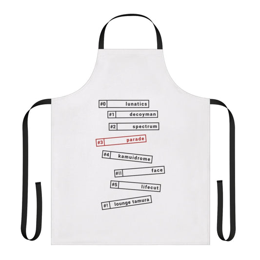 Silver case inspired apron with lunatic and tetsugoro lounge design