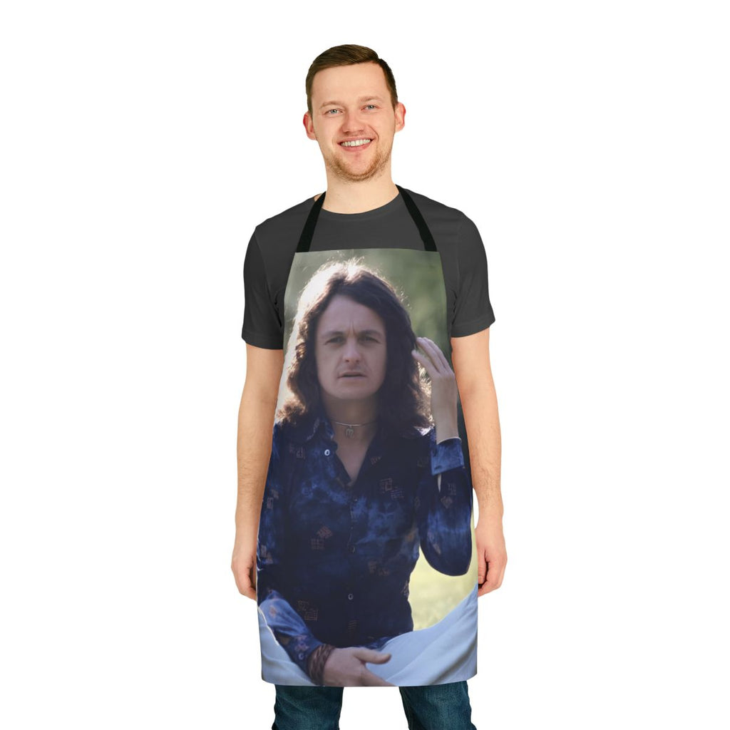 Apron featuring a portrait of Jon Anderson, the legendary singer of the band Yes