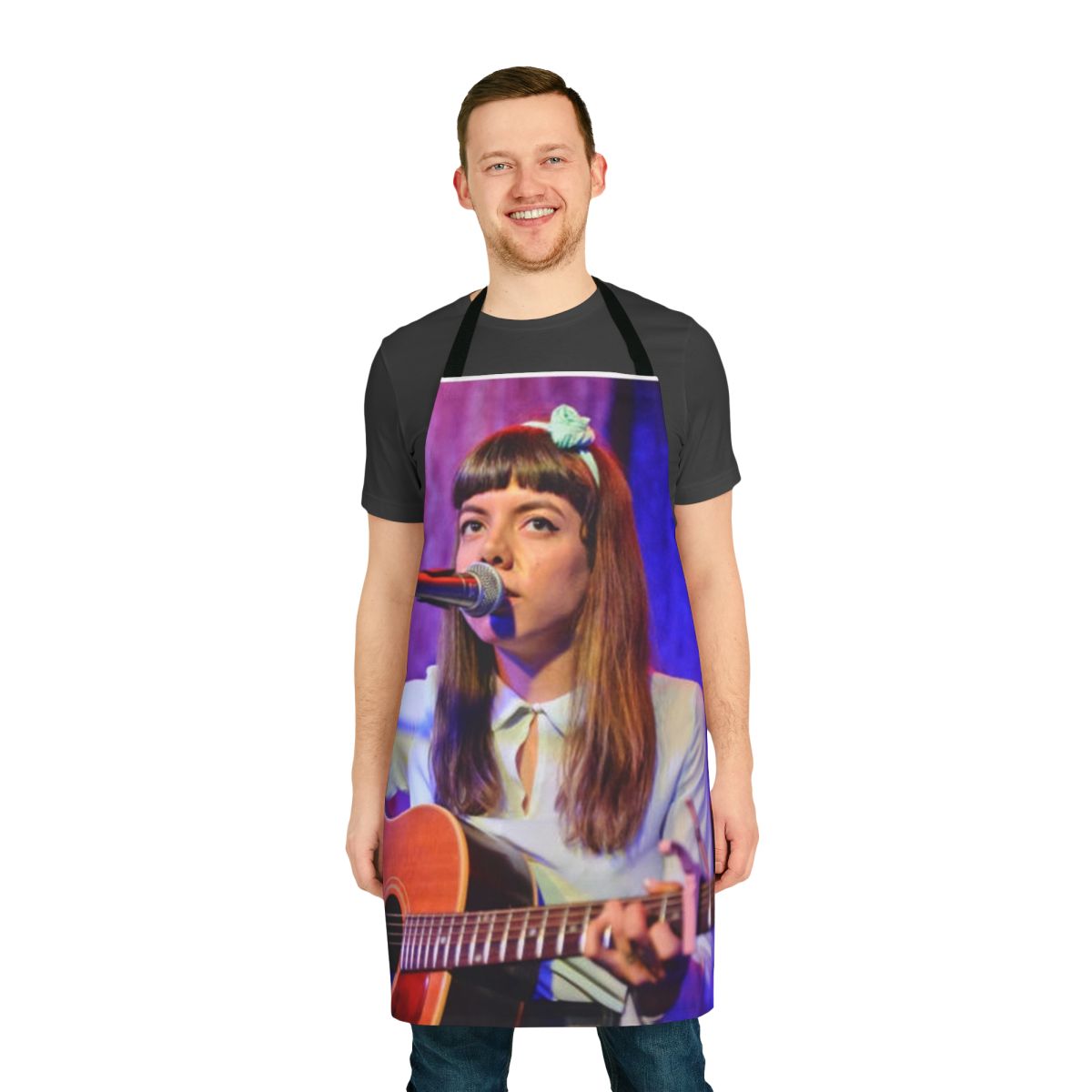 Stylish apron inspired by popular singer Alynda Segarra