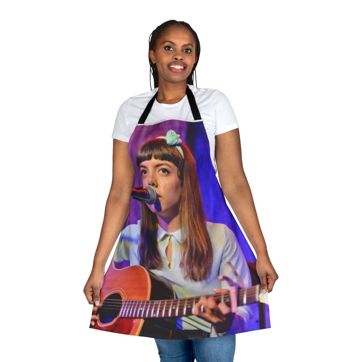 Stylish apron inspired by popular singer Alynda Segarra