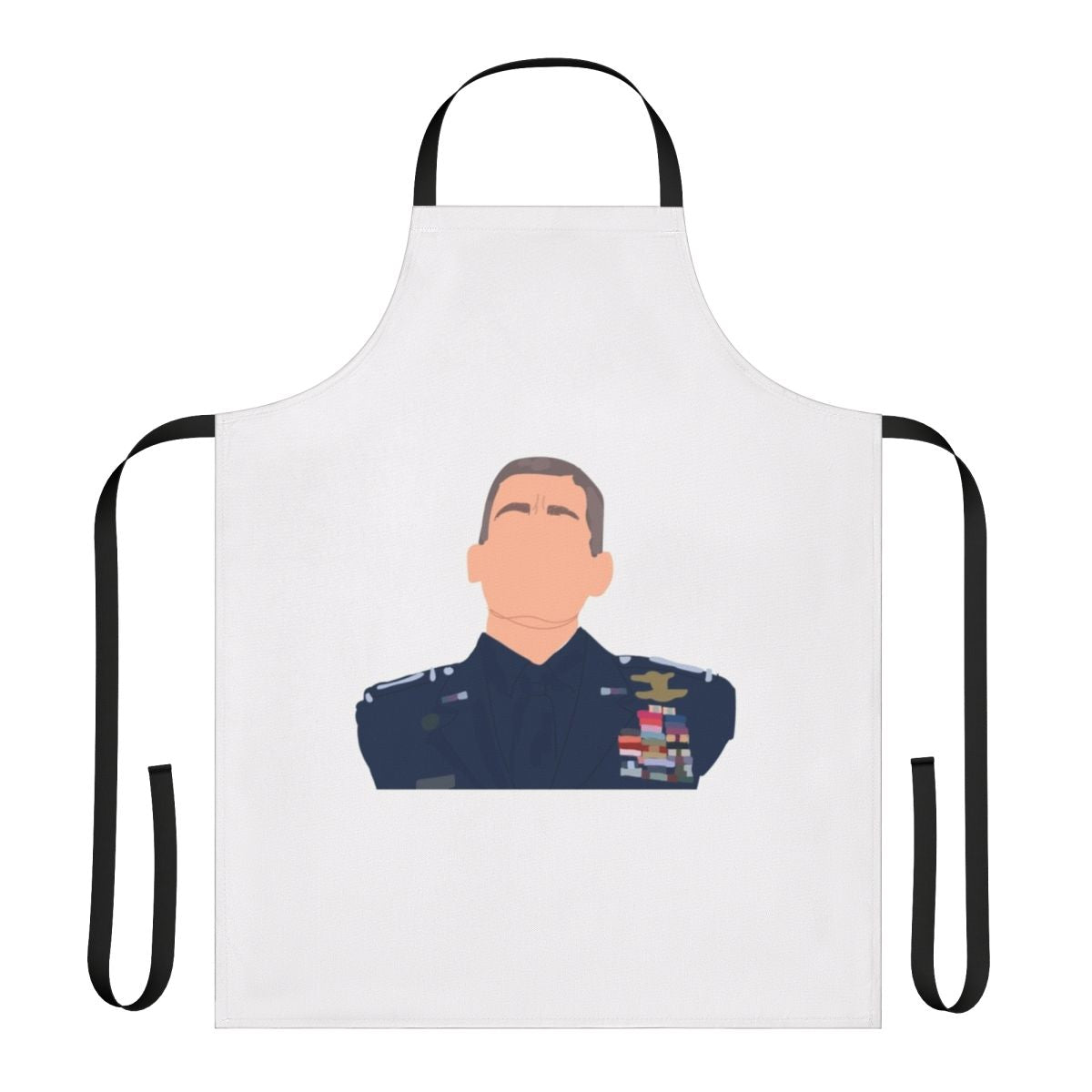Apron featuring space force, the office, and other pop culture references