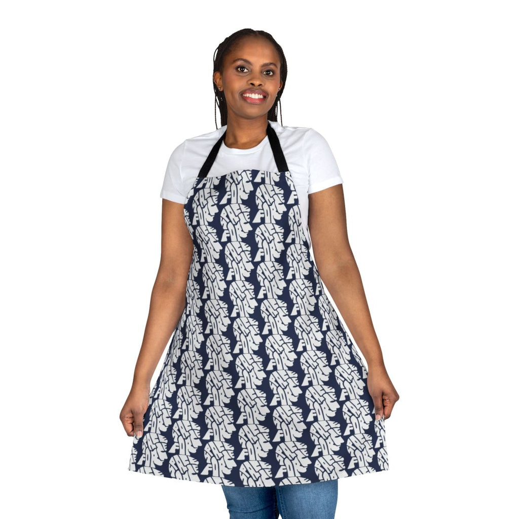 Apron featuring a stylish space force themed design