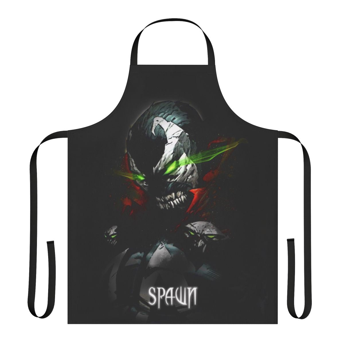 Spawn Rage Lithium Green Apron with Skull and Hellspawn Design
