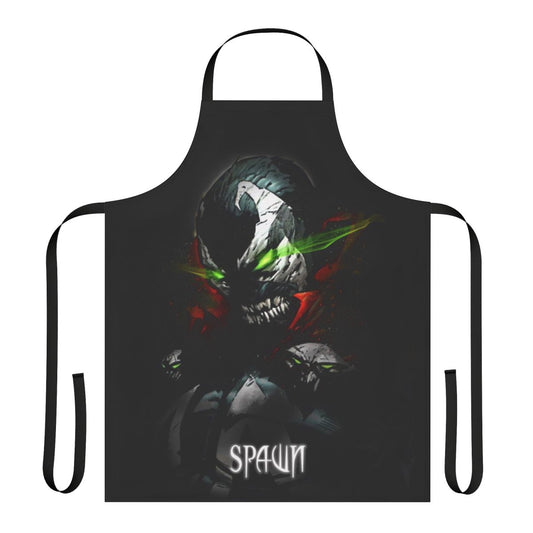 Spawn Rage Lithium Green Apron with Skull and Hellspawn Design