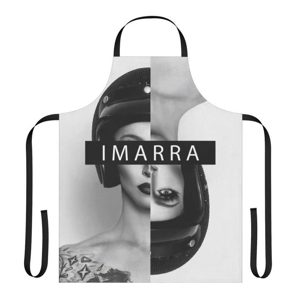 Retro-inspired split screen apron for the kitchen