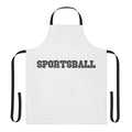 A vibrant and durable sports-themed apron for passionate fans