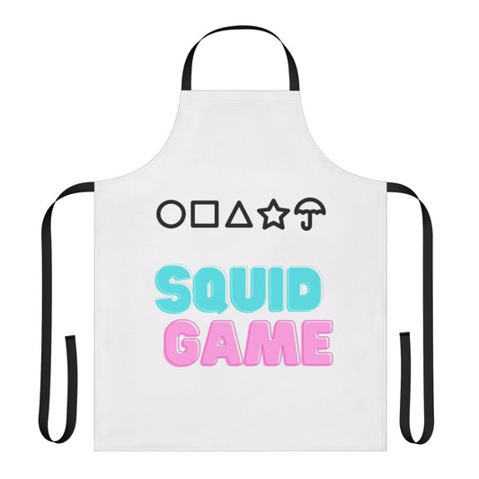 Stylish Squid Game themed apron for fans of the popular Netflix series
