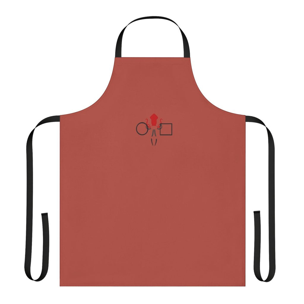 Squid Game-inspired apron with bold, eye-catching design
