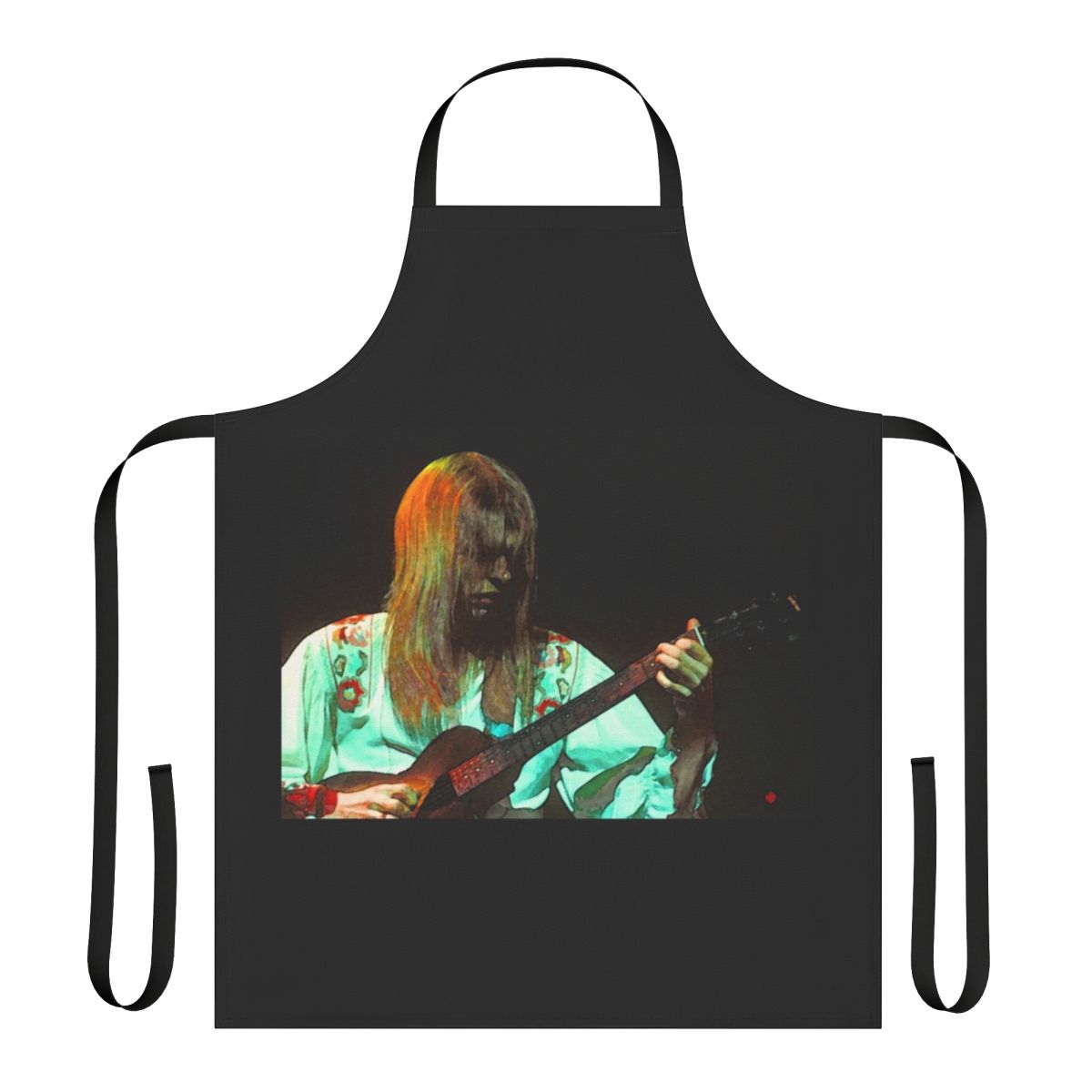Apron featuring a graphic design inspired by legendary Yes guitarist Steve Howe