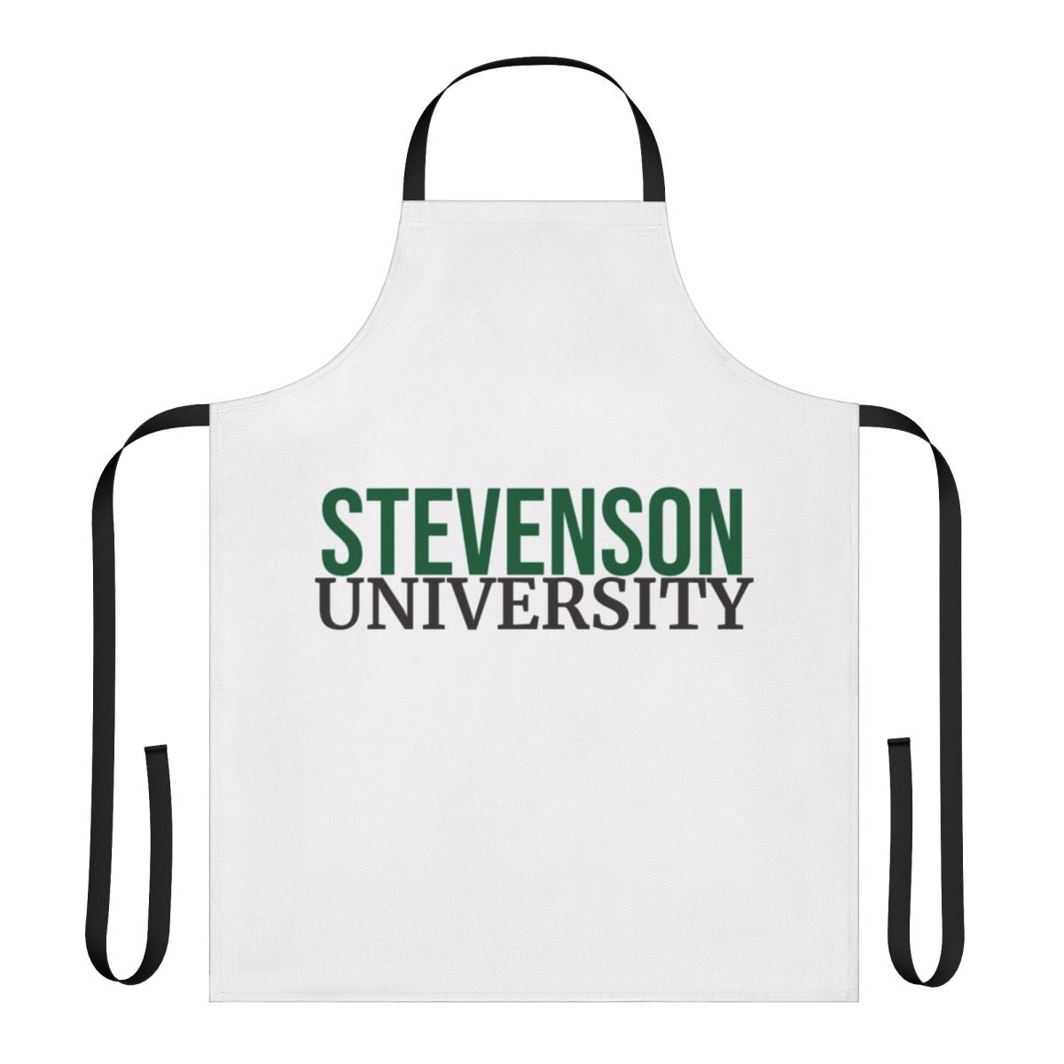 Stevenson University Apron with Mustang Logo