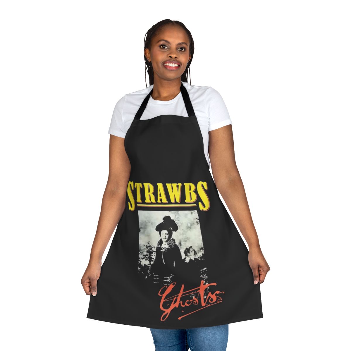 Apron featuring the album artwork of Strawbs' 1975 album "Ghosts"