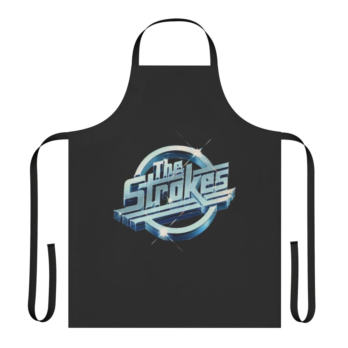 Strokes-inspired apron with stylish design for indie music fans