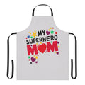 Superhero mom apron with bold design and quality construction