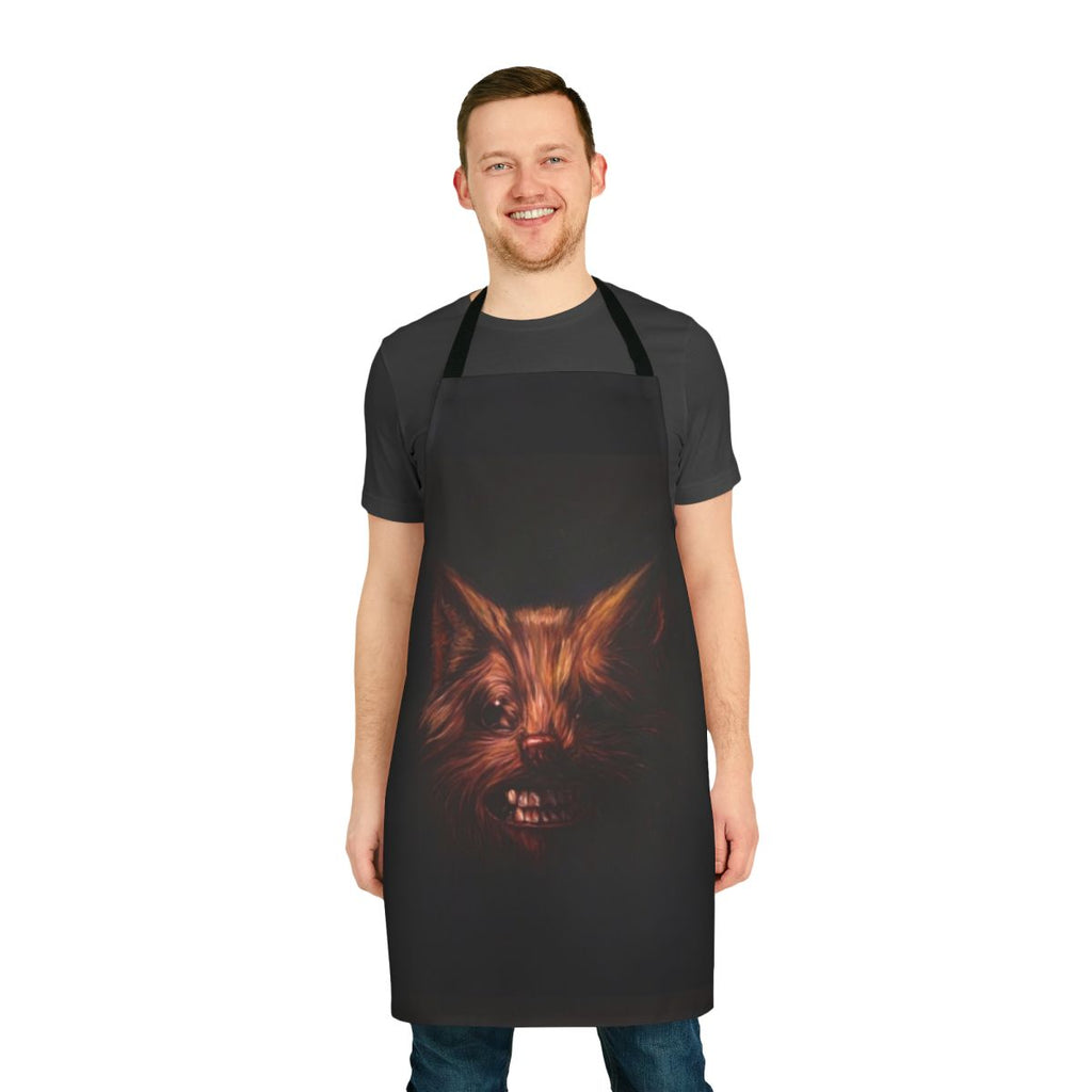 Swan-themed apron inspired by the music of The Seer