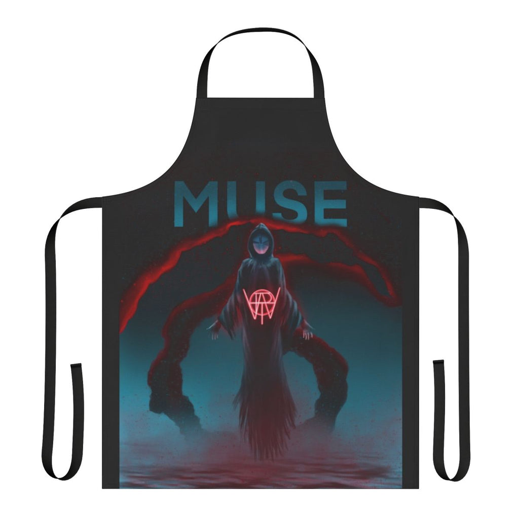 Apron featuring a stylish t-shirt design, perfect for the kitchen, cooking, and gardening.