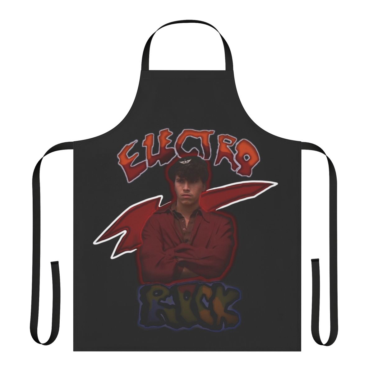 Poppin' Taco Apron with Vibrant Taco Design