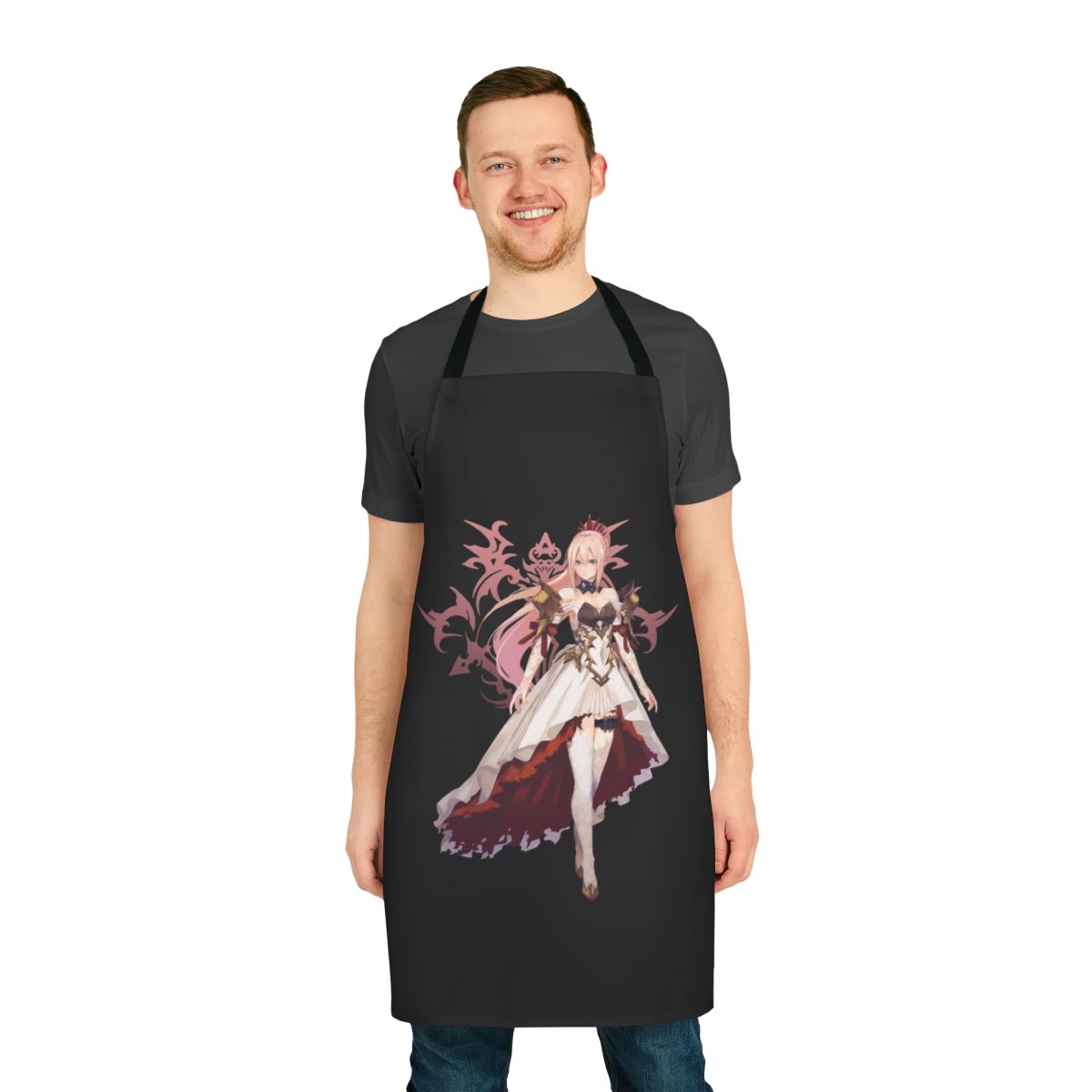 Apron featuring characters and artwork from the video game Tales of Arise