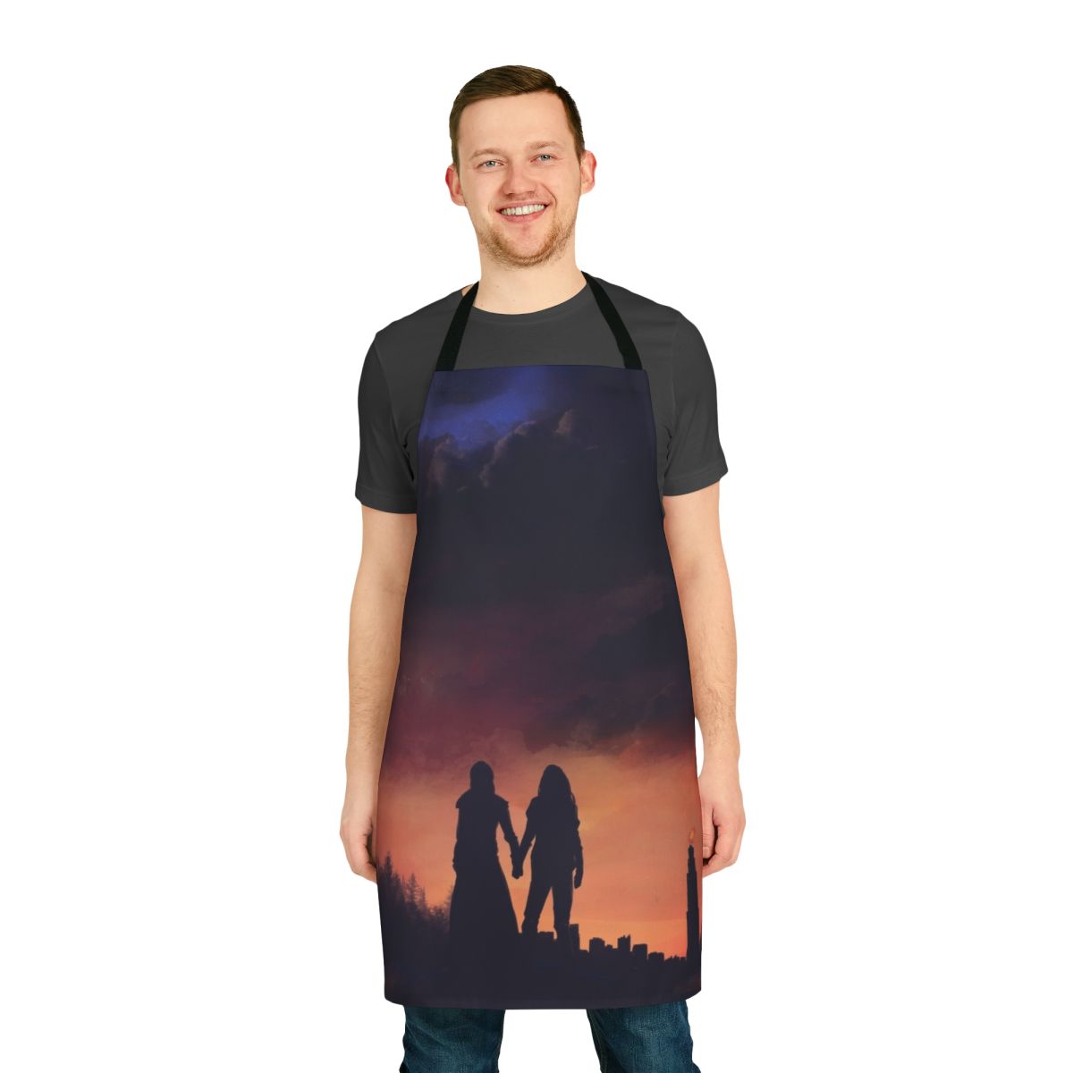 The 100 inspired apron featuring Clarke Griffin, Lexa, and Commander Lexa designs