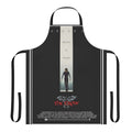 Stylish apron featuring The Crow movie poster artwork with raven and gothic design