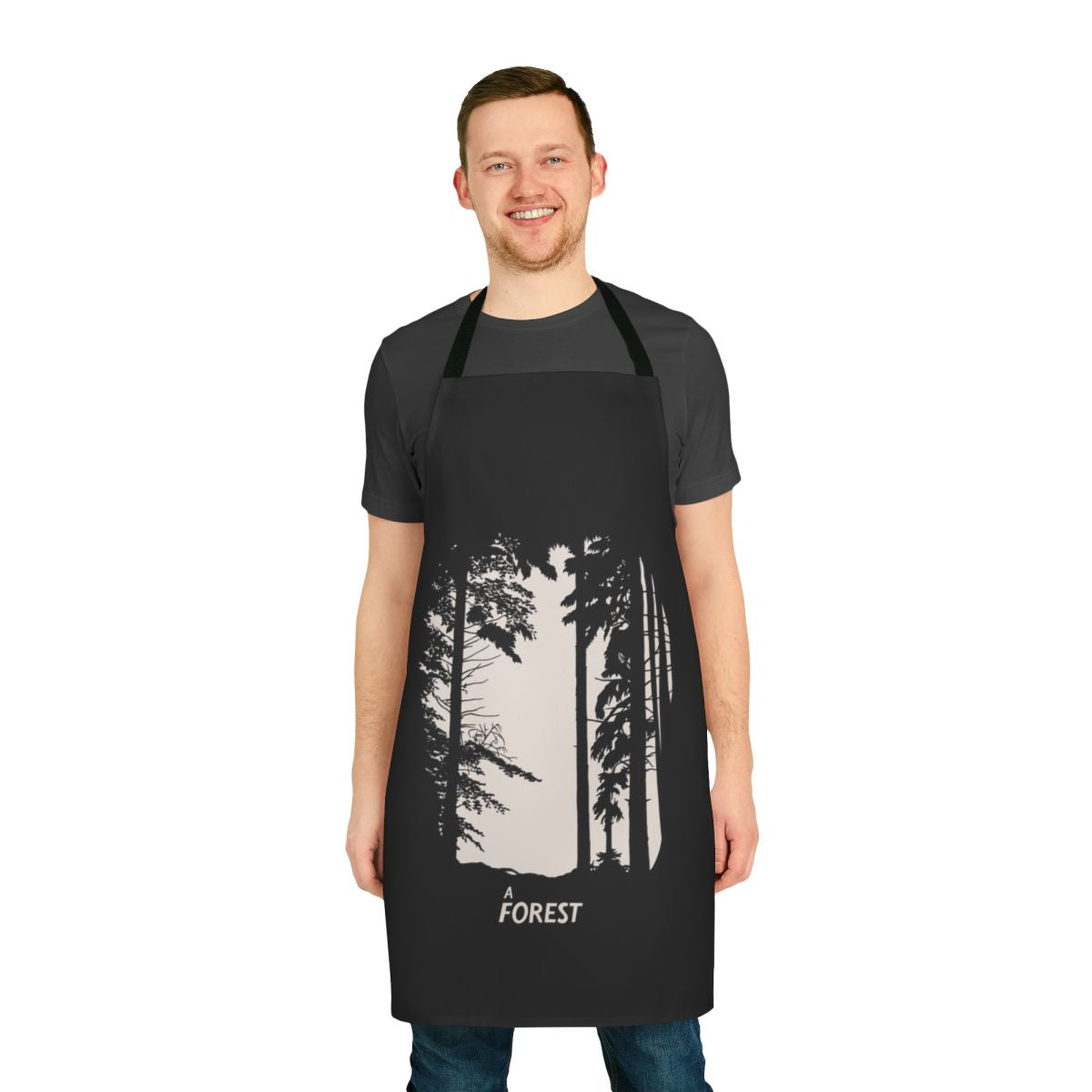 The Cure Inspired Forest Apron for Music Lovers