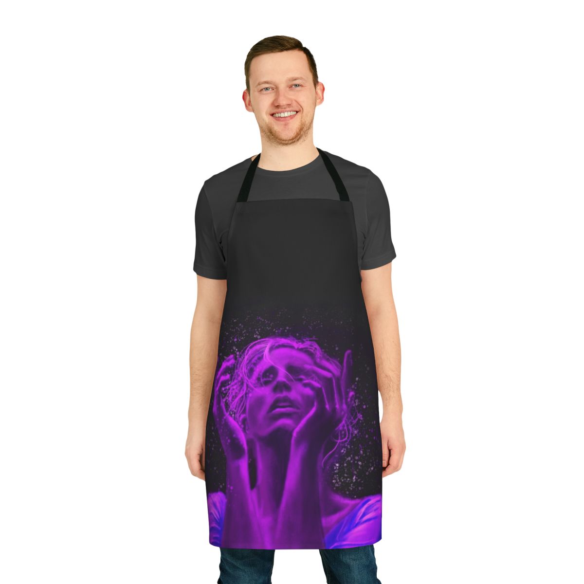 The OA-inspired apron with a sleek, modern design