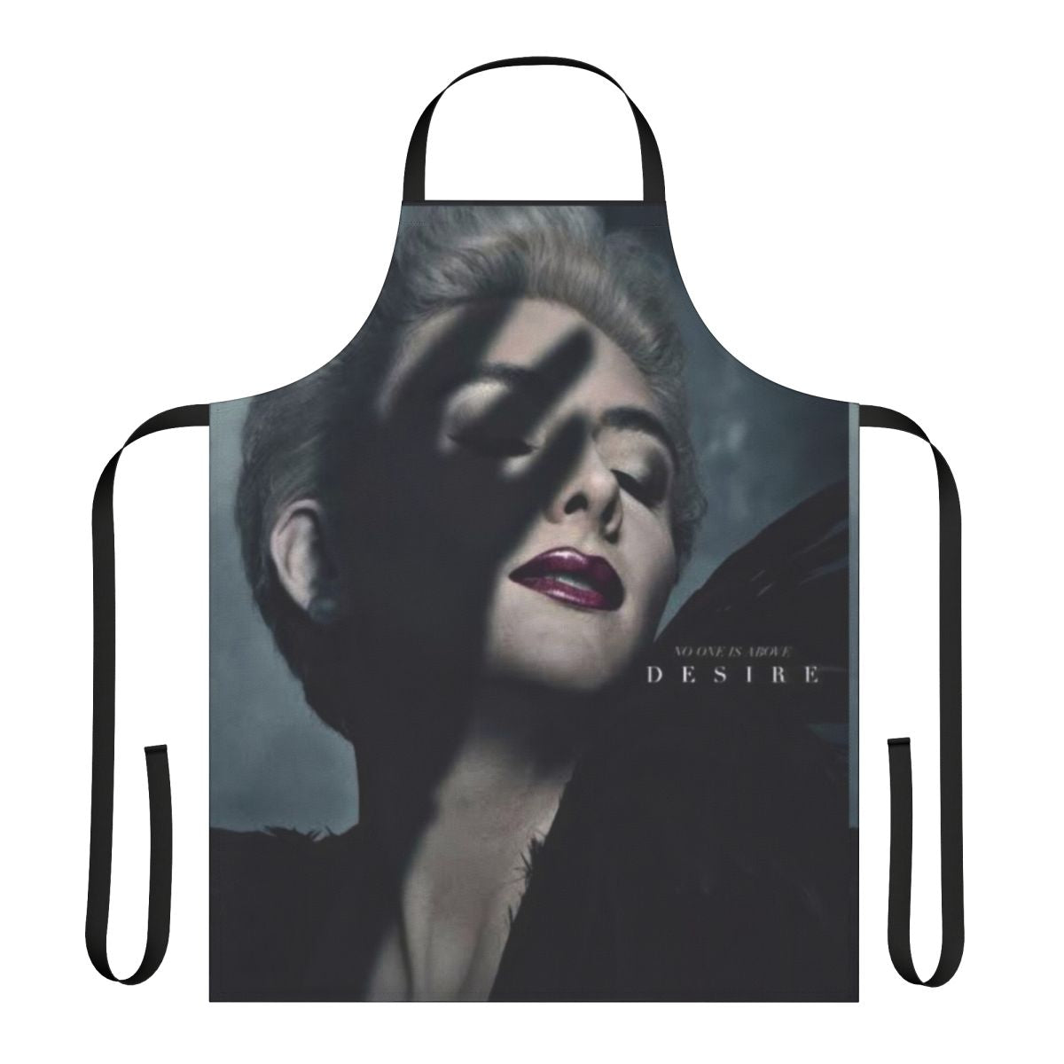 The Sandman-inspired apron with vintage, dark aesthetic design