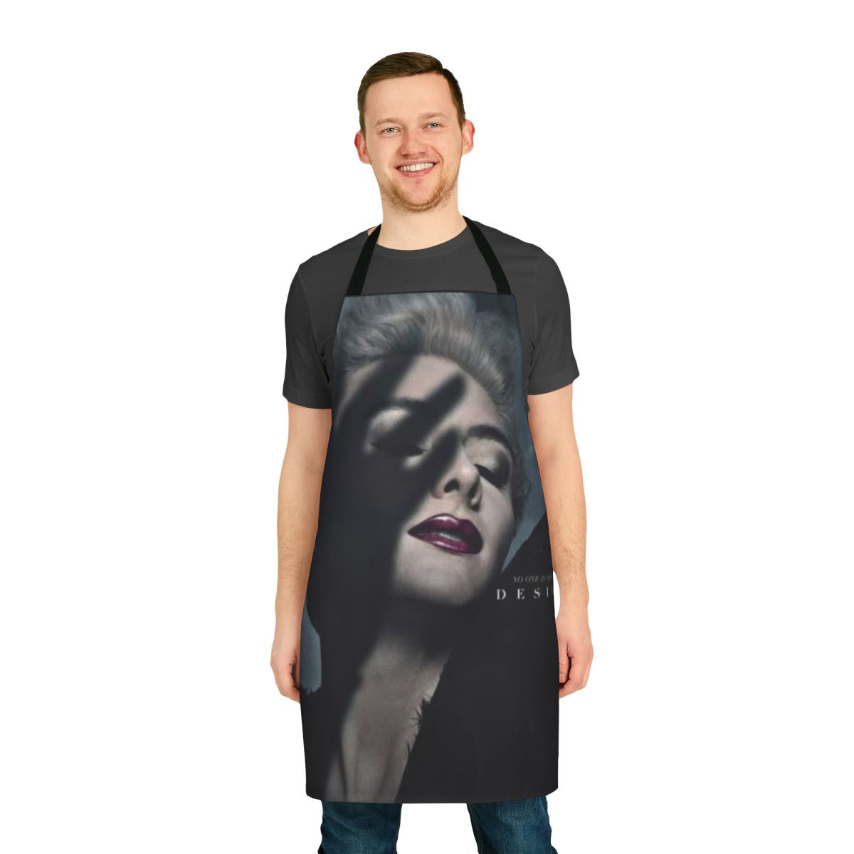 The Sandman-inspired apron with vintage, dark aesthetic design