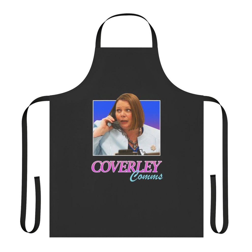 "The Thick of It" inspired apron featuring the likeness of Malcolm Tucker, played by Peter Capaldi