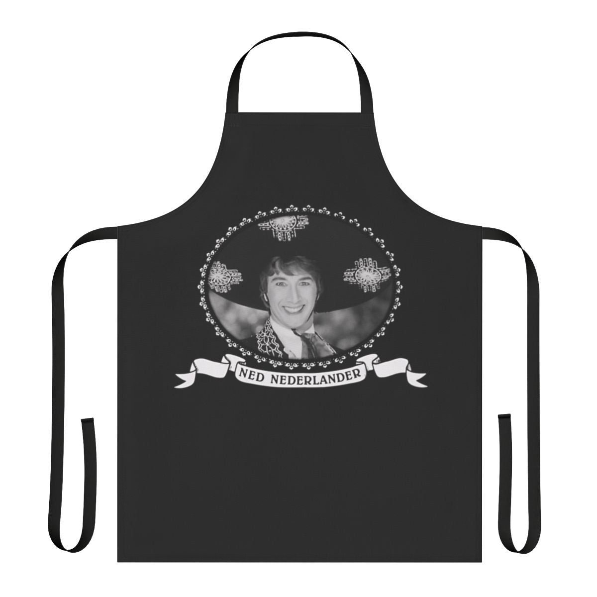Apron featuring the Three Amigos characters from the 1980s comedy movie