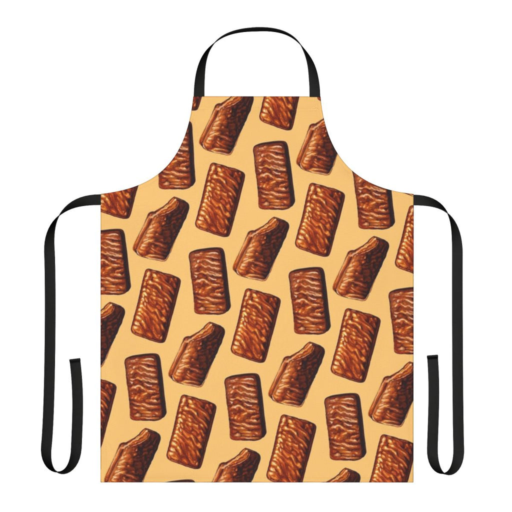 Tim Tam chocolate cookie pattern printed on a high-quality kitchen apron