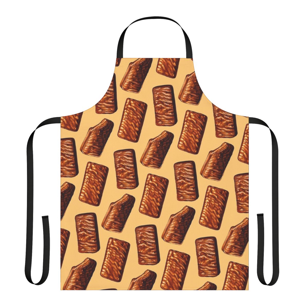 Tim Tam chocolate cookie pattern printed on a high-quality kitchen apron