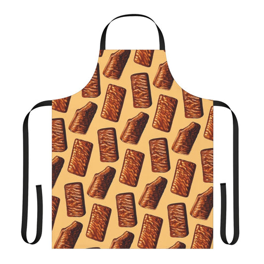 Tim Tam chocolate cookie pattern printed on a high-quality kitchen apron